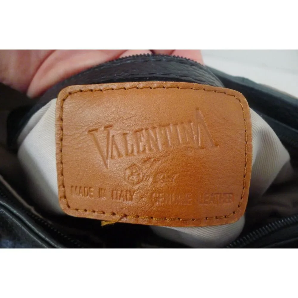 Valentina Crossbody Bag - Black/ Cognac